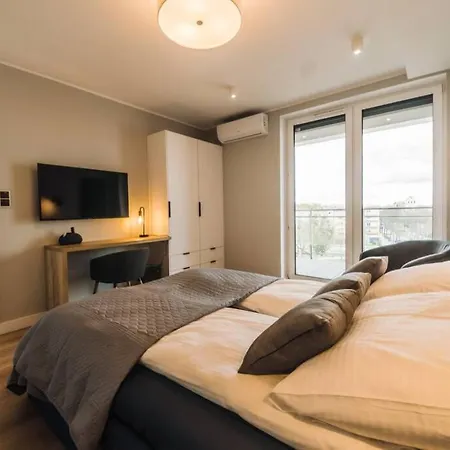 Soft Loft - Dwupoziomowy Z Klimatyzacja 아파트